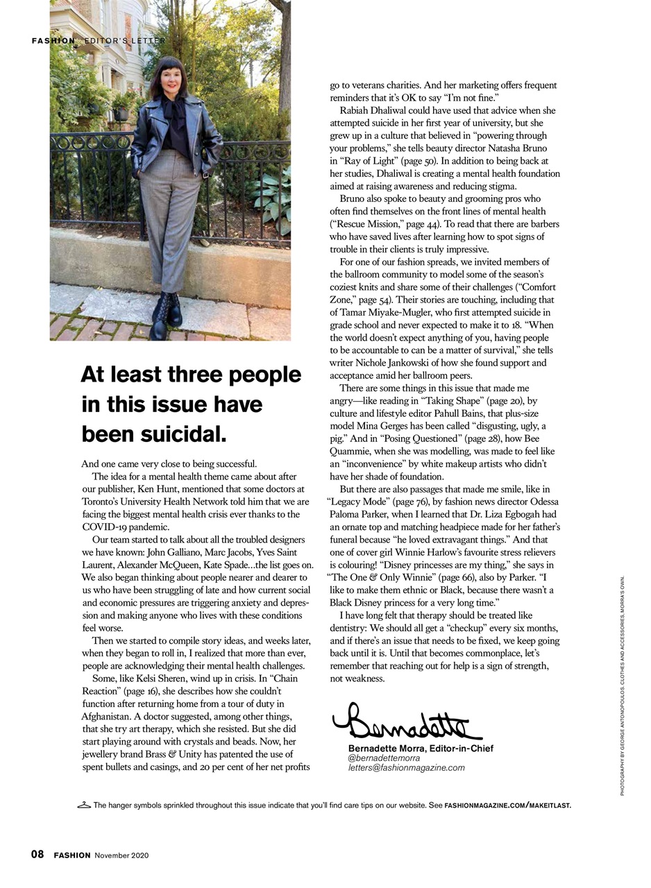 Fashion Magazine Preview Pages