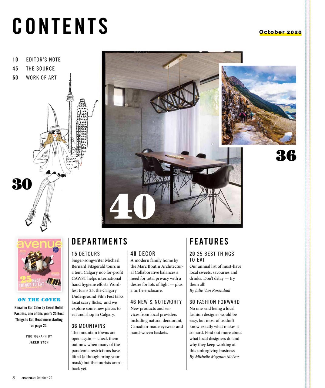 Avenue Calgary Preview Pages