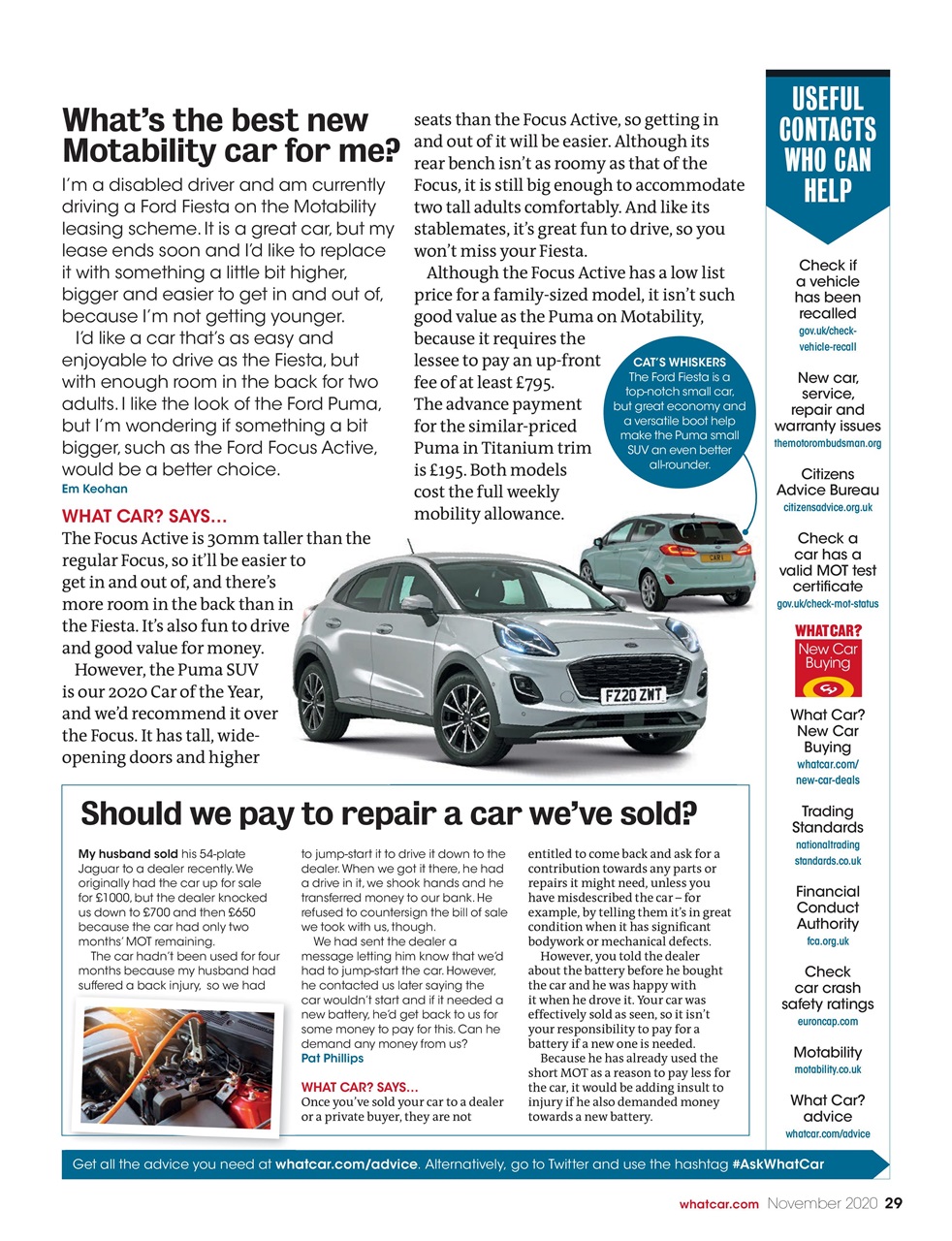 What Car? Preview Pages