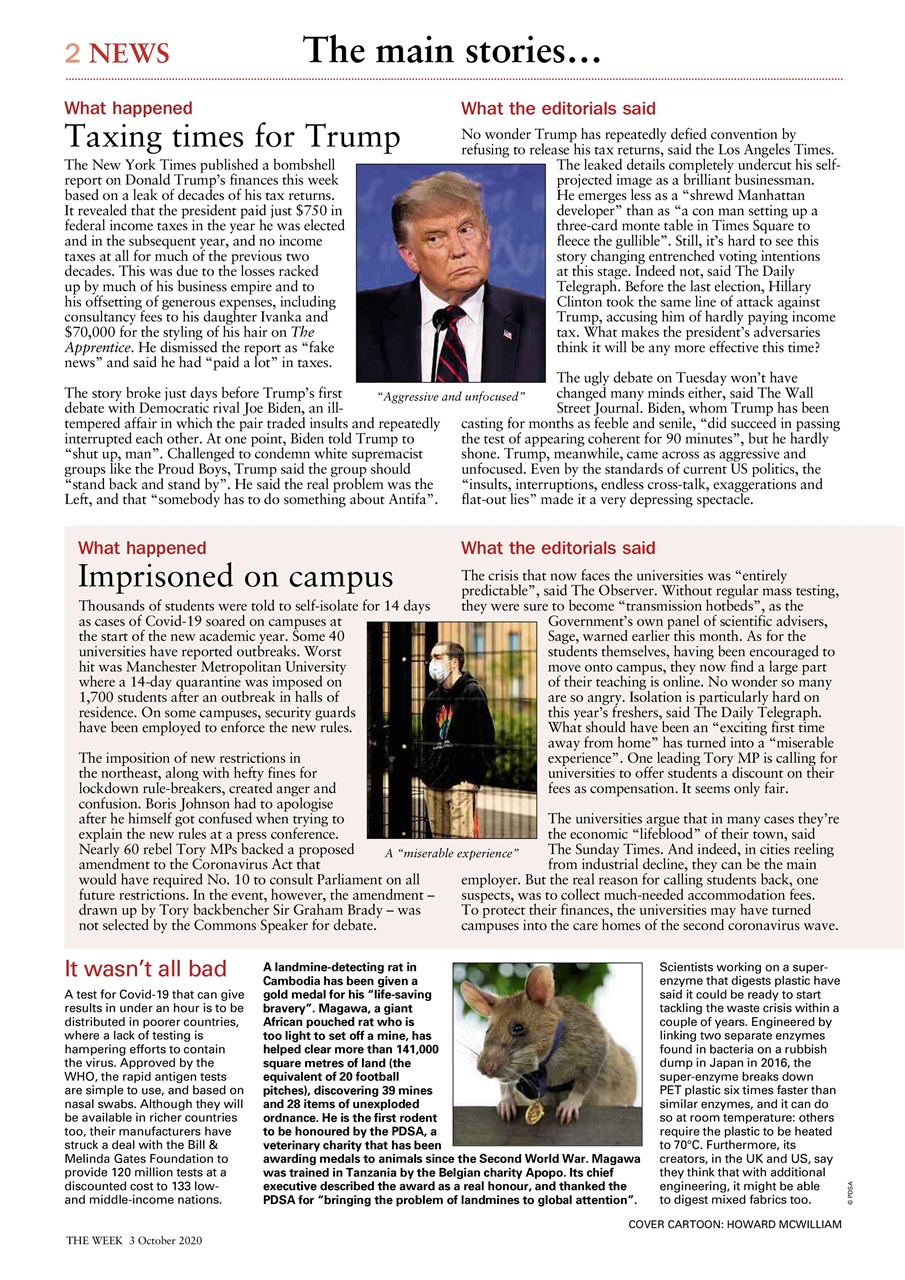 The Week Preview Pages