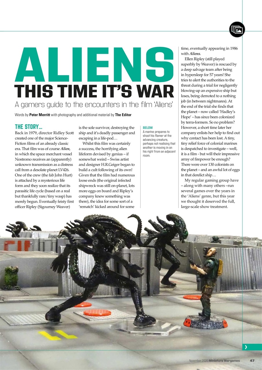 Miniature Wargames Preview Pages