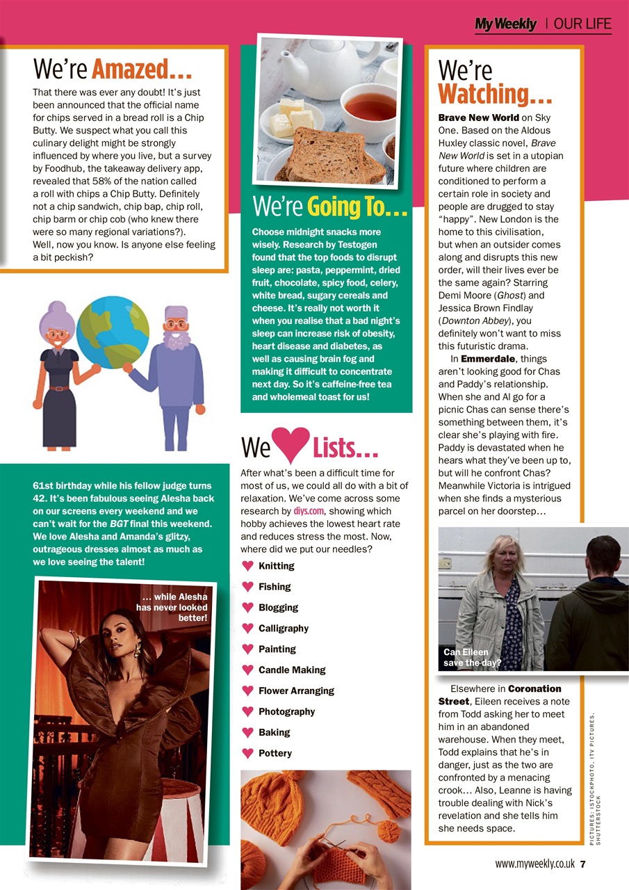 My Weekly Preview Pages