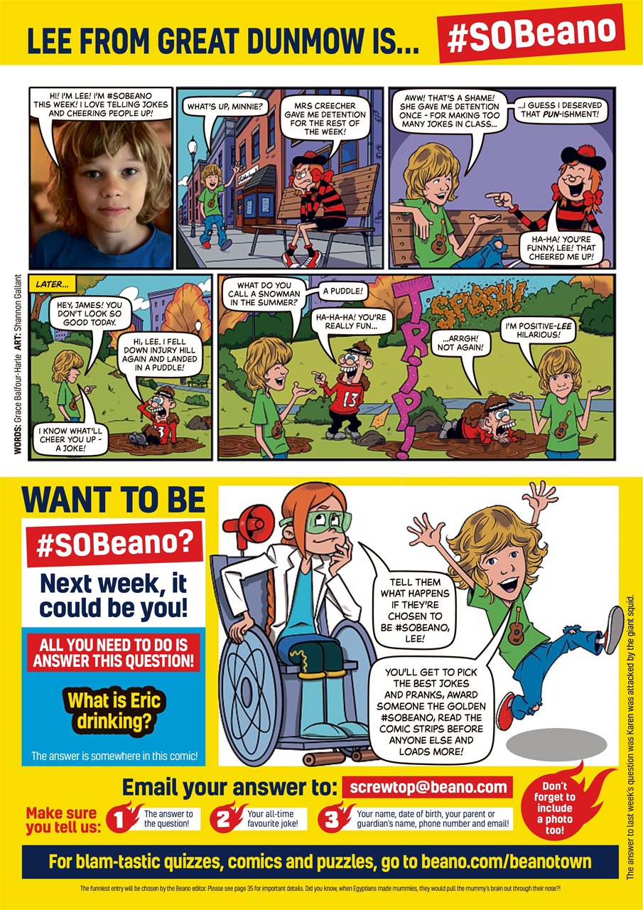 Beano Preview Pages