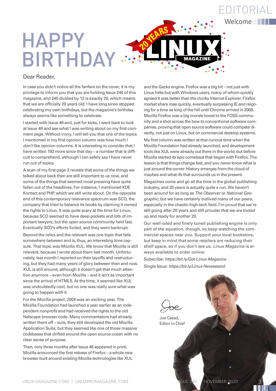 Linux Magazine Preview Pages