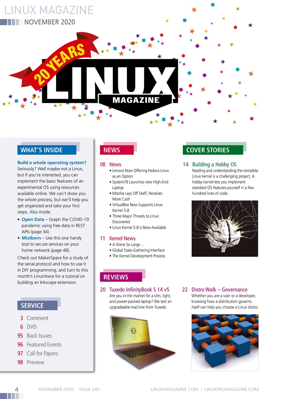 Linux Magazine Preview Pages