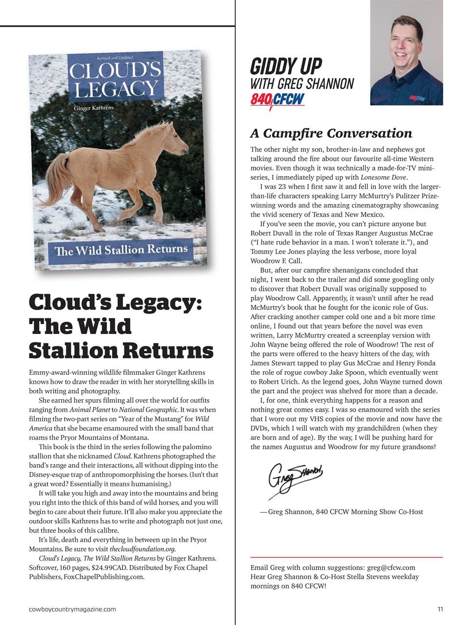 Canadian Cowboy Country Preview Pages