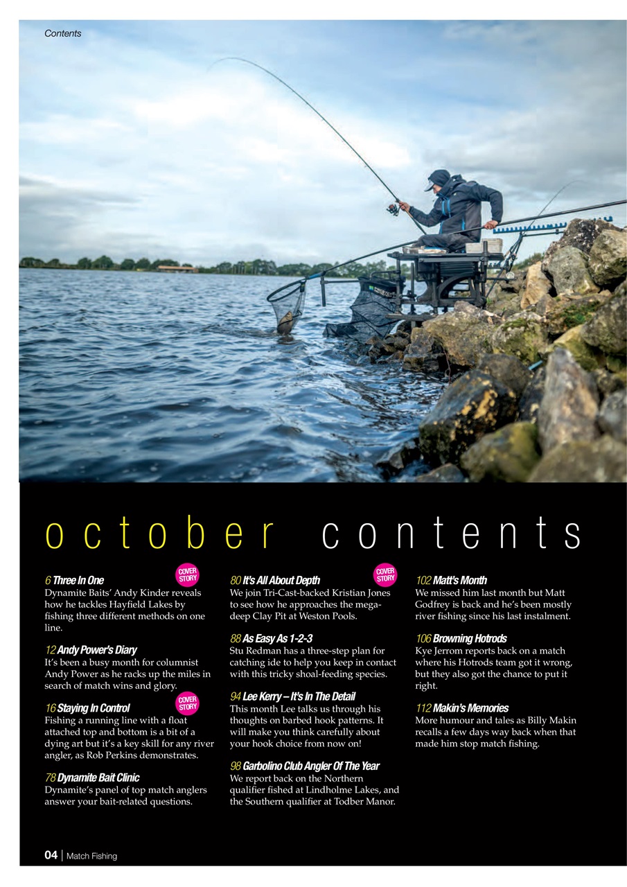 Match Fishing Preview Pages