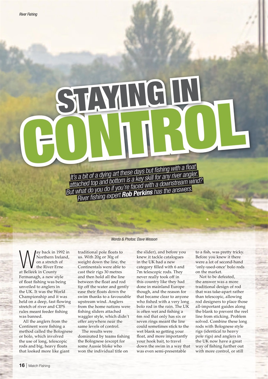 Match Fishing Preview Pages