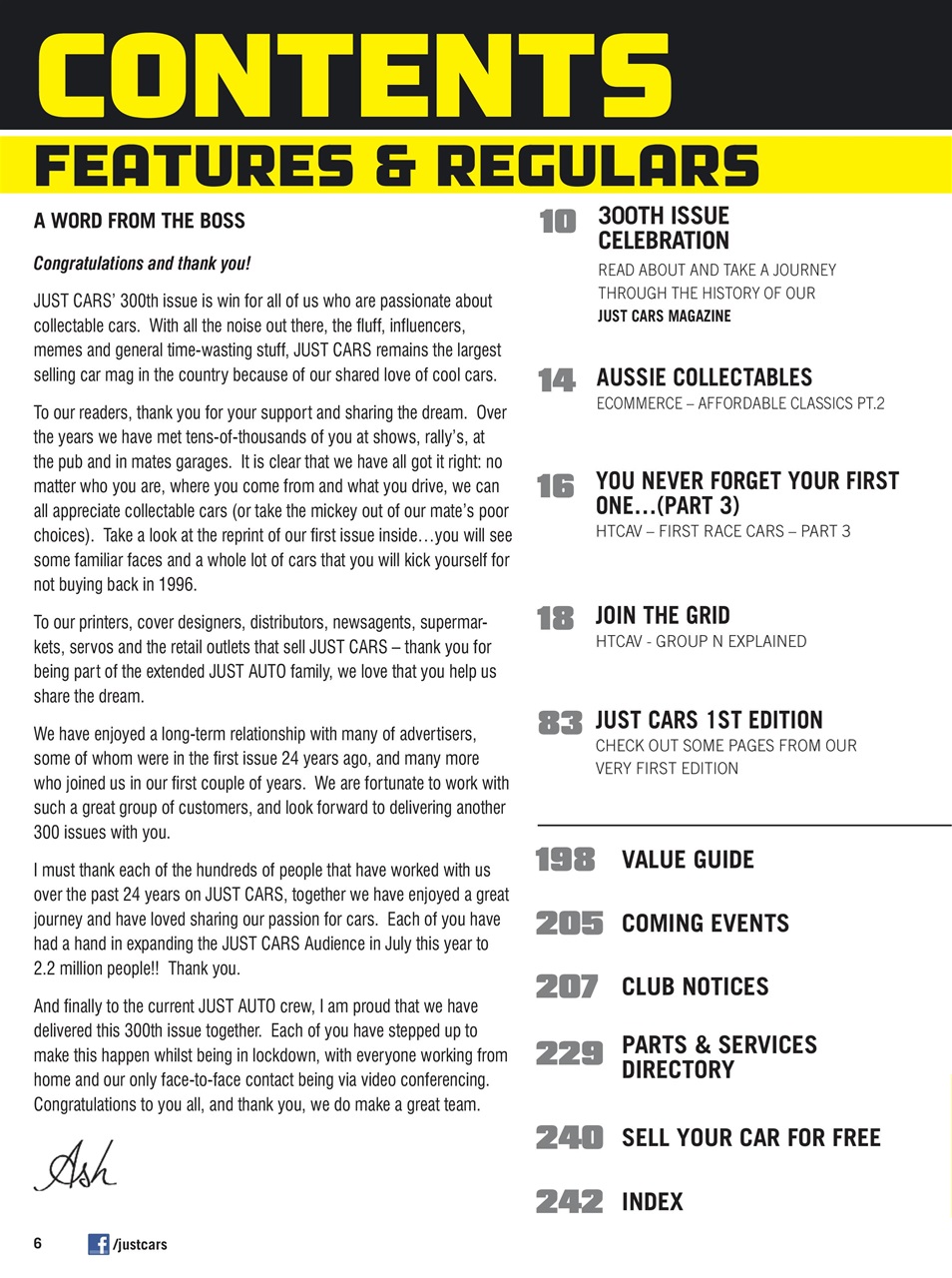 JUST CARS Preview Pages