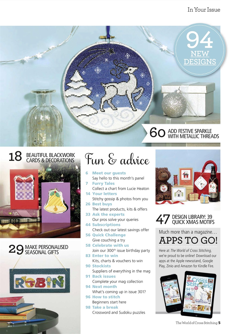 The World of Cross Stitching Preview Pages