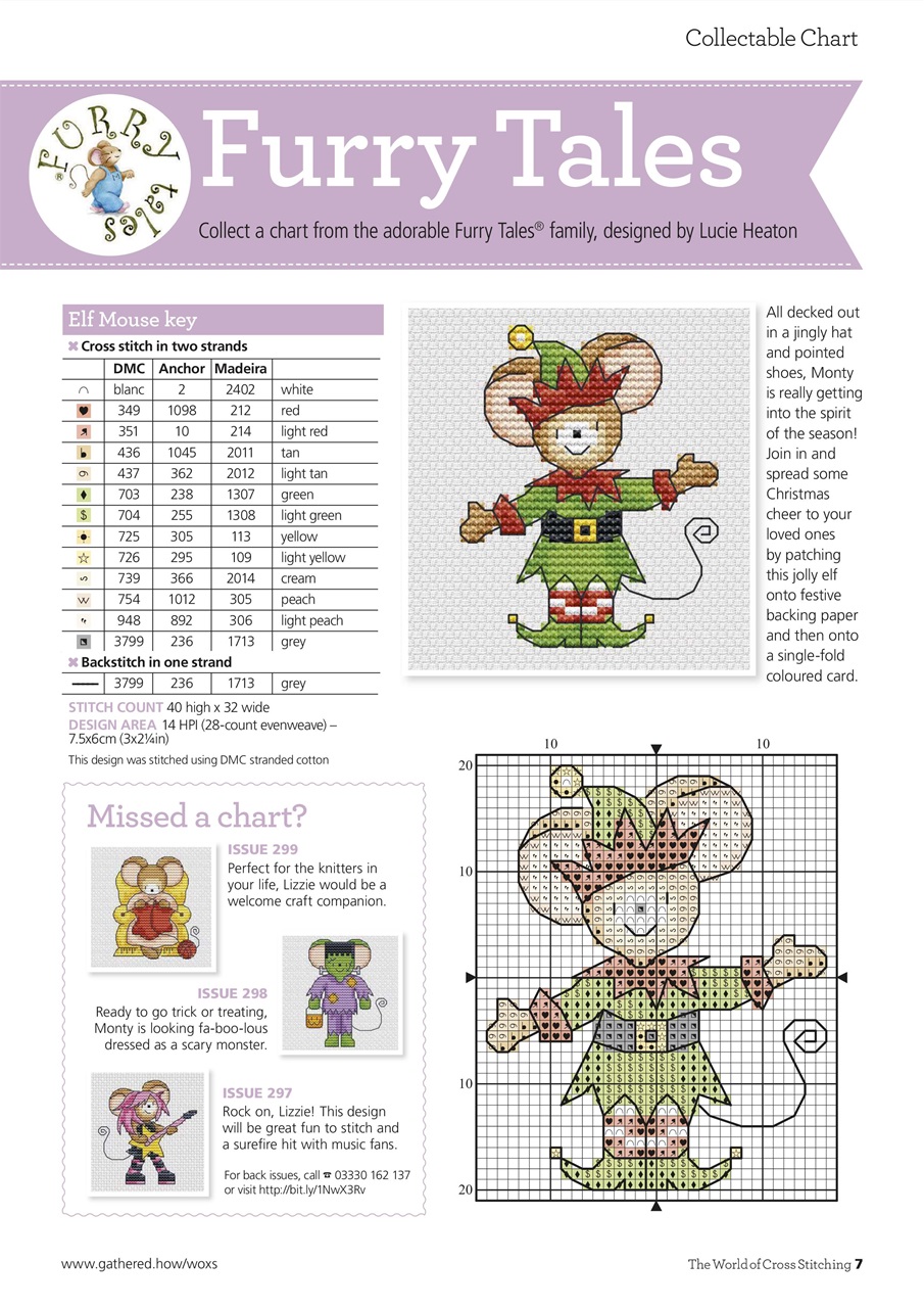 The World of Cross Stitching Preview Pages