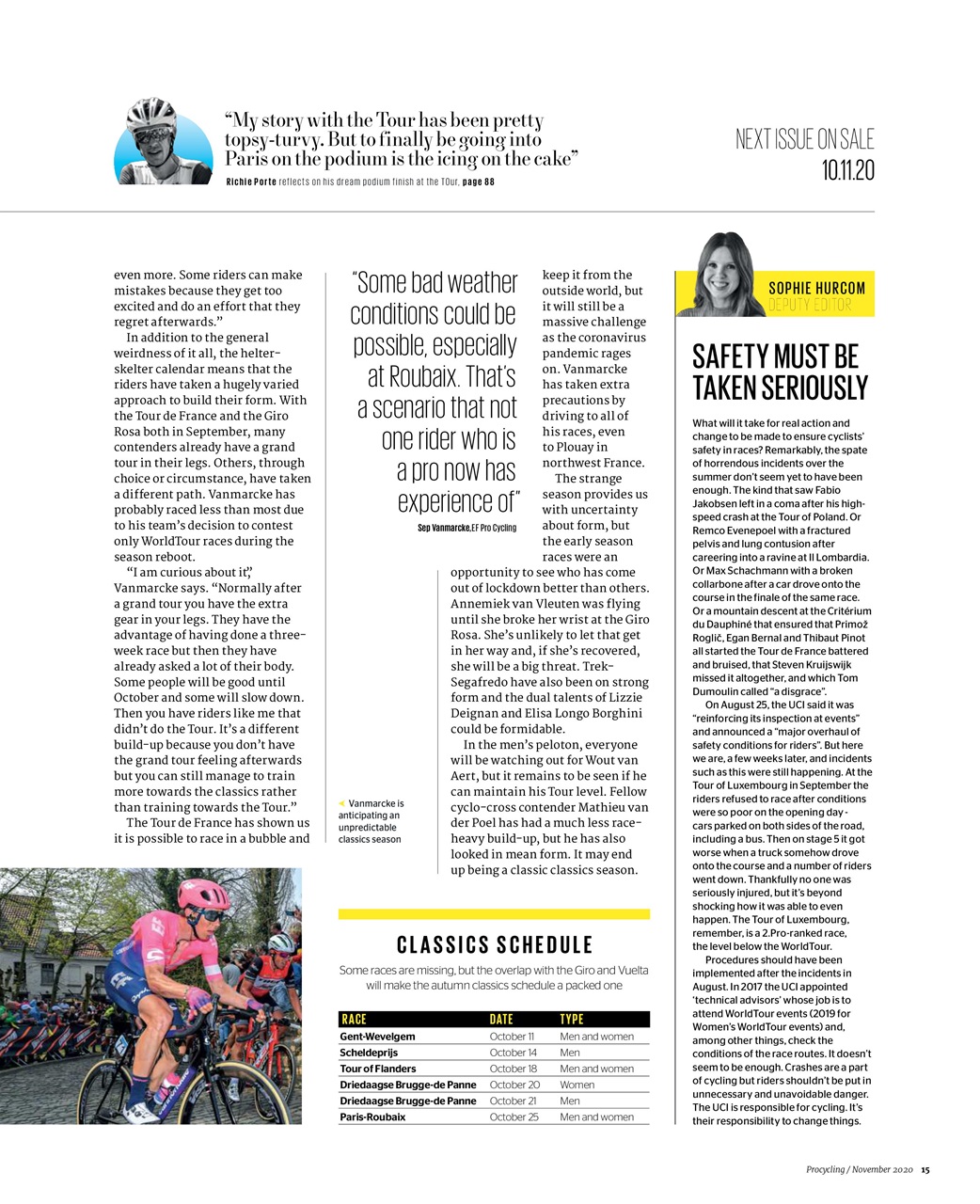 Procycling Preview Pages