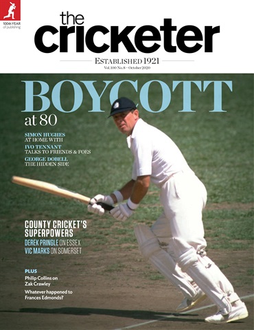 The Cricketer Magazine issue October 2020