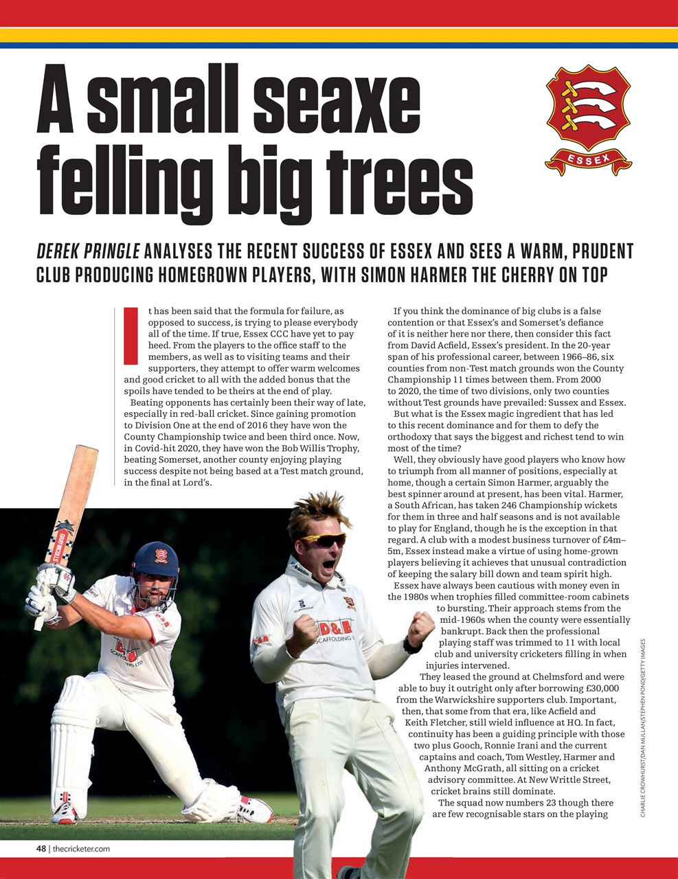 The Cricketer Magazine Preview Pages