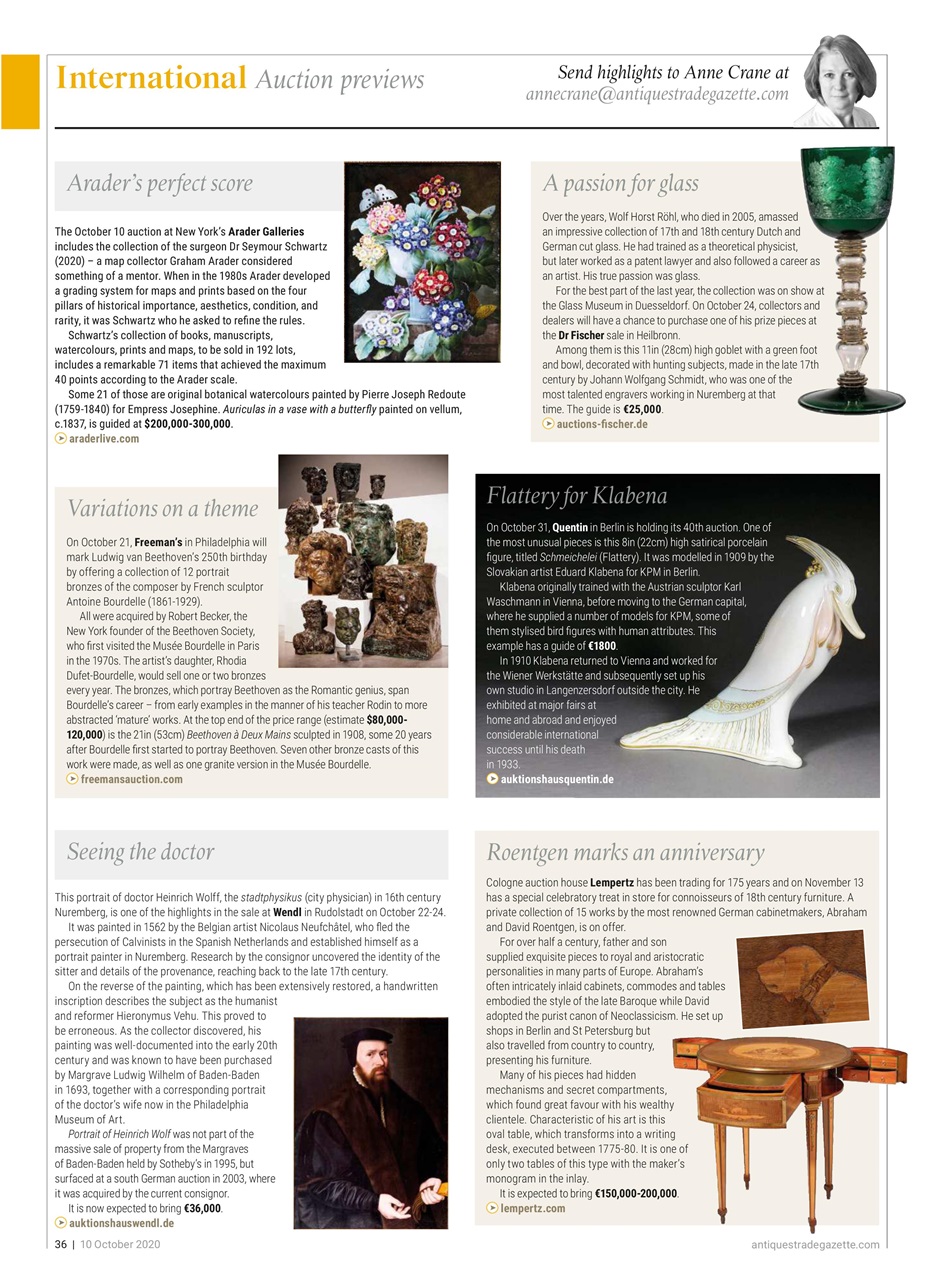 Antiques Trade Gazette Preview Pages