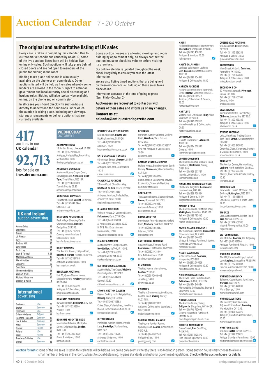 Antiques Trade Gazette Preview Pages