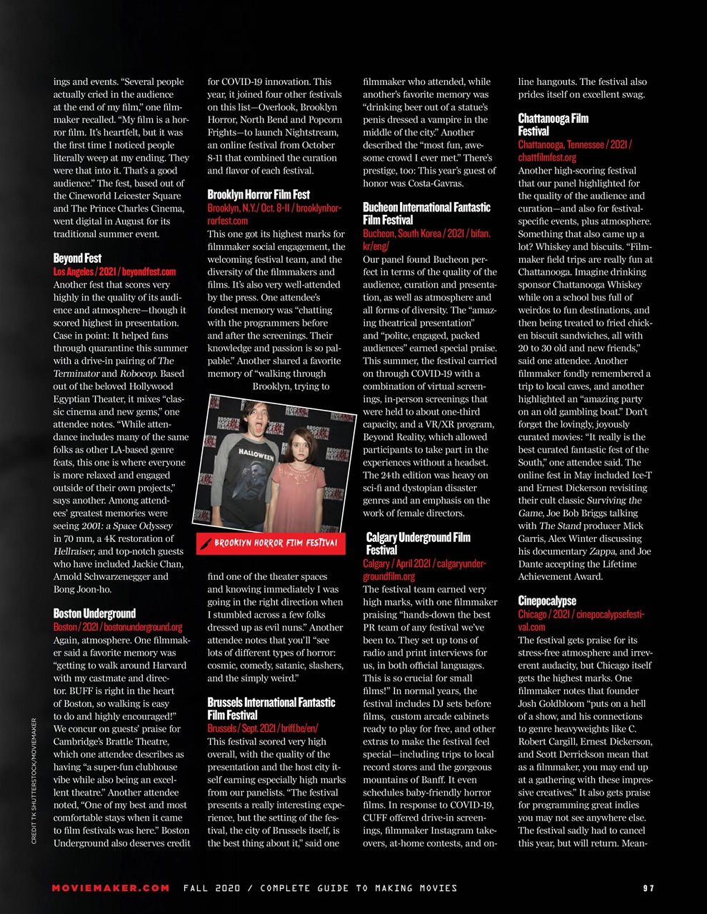 MovieMaker Magazine Preview Pages