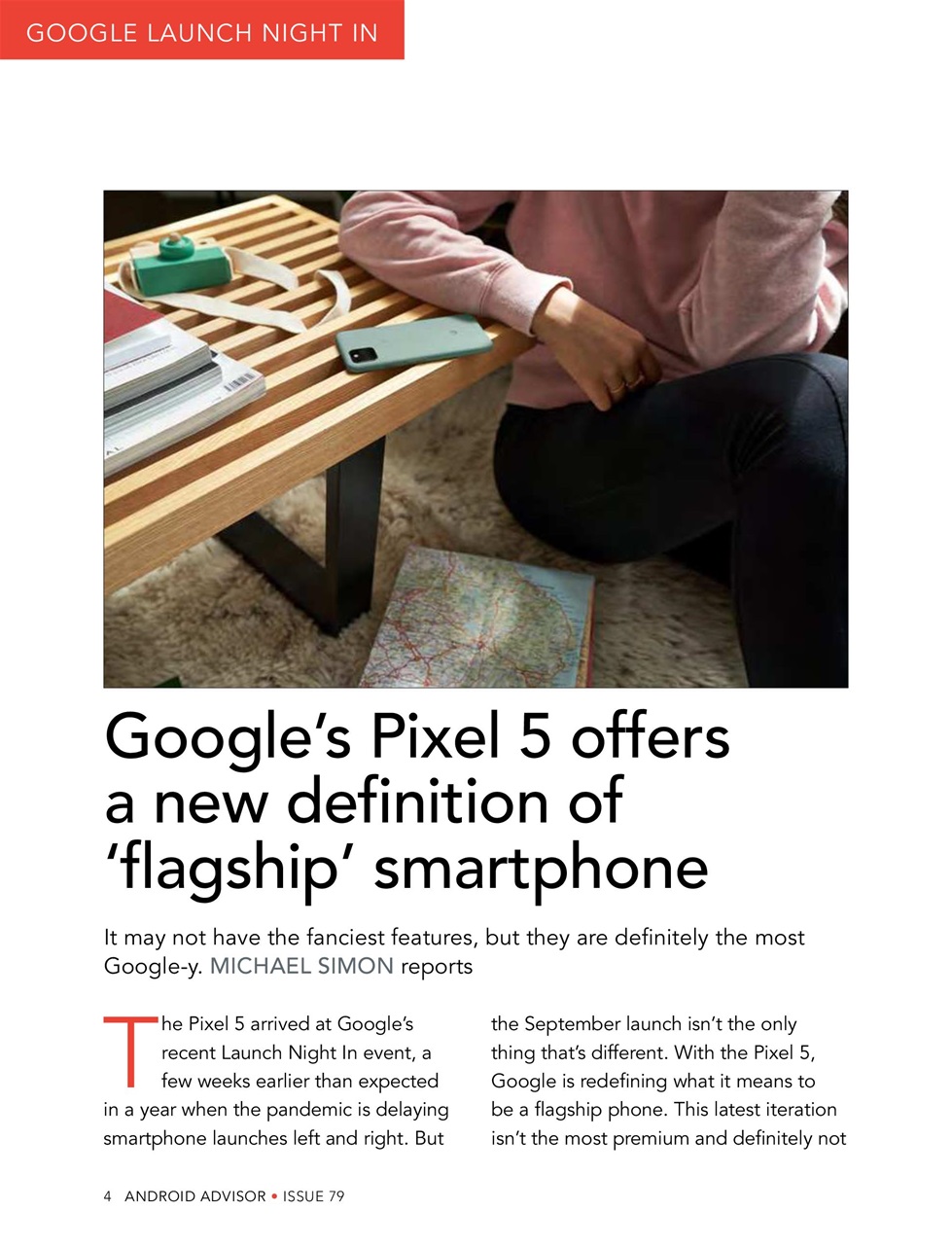 Android Advisor Preview Pages