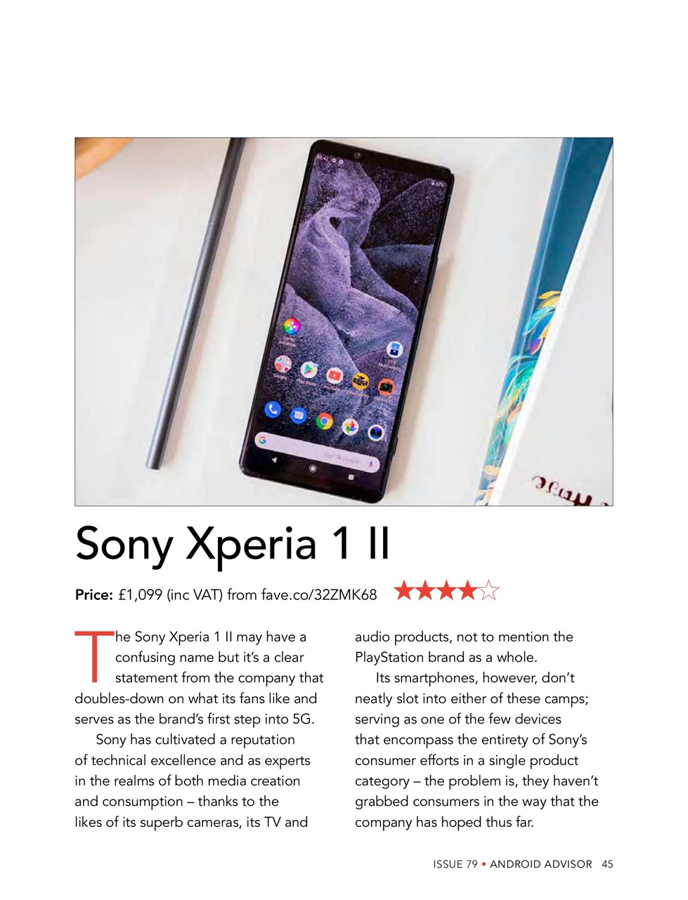 Android Advisor Preview Pages