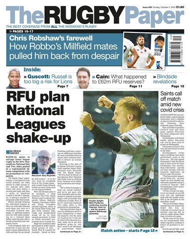 The Rugby Paper issue 04 Oct 2020