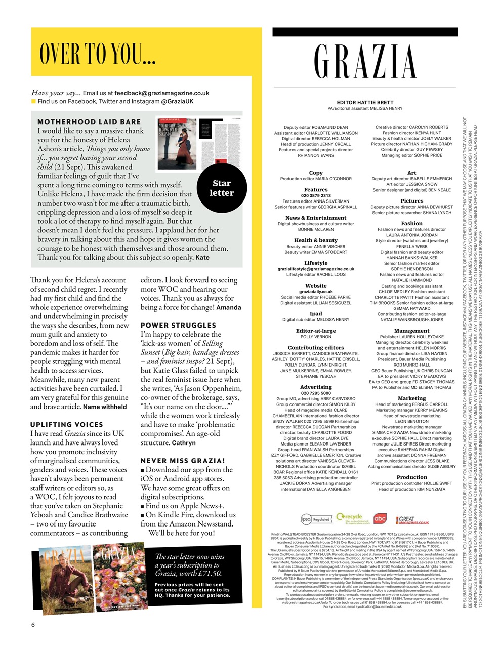 Grazia Preview Pages