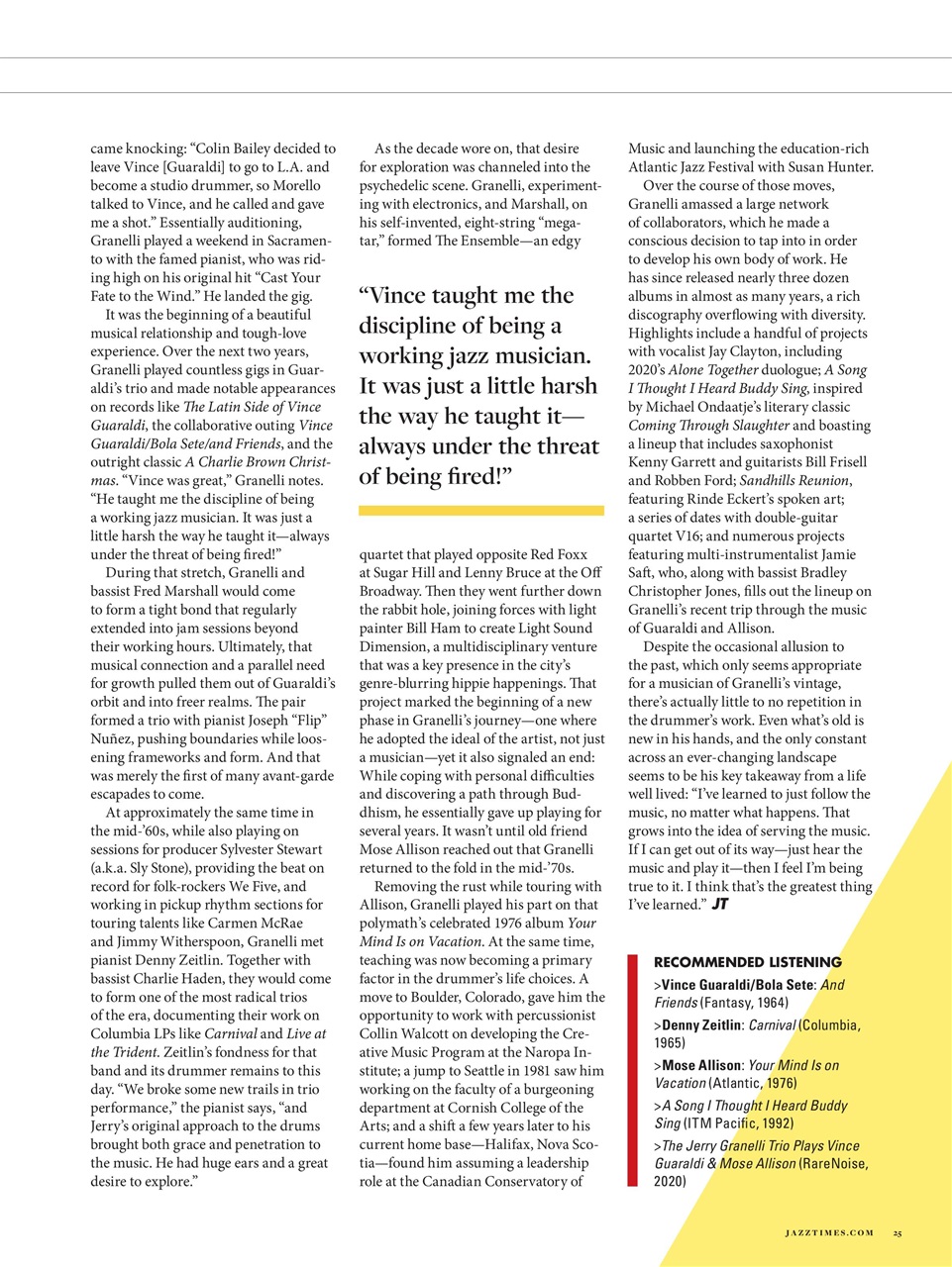 JazzTimes Preview Pages