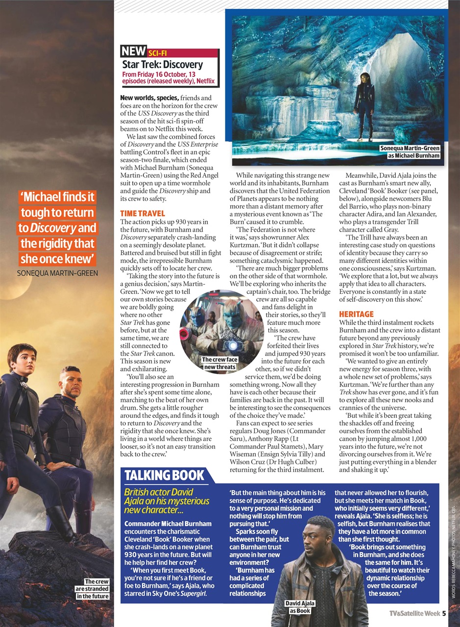 TV & Satellite Week Preview Pages