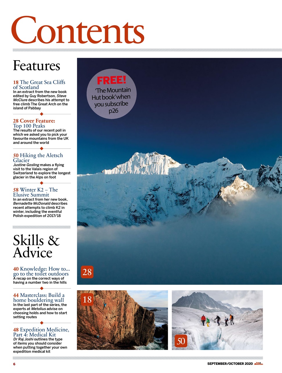 Trek & Mountain Magazine Preview Pages