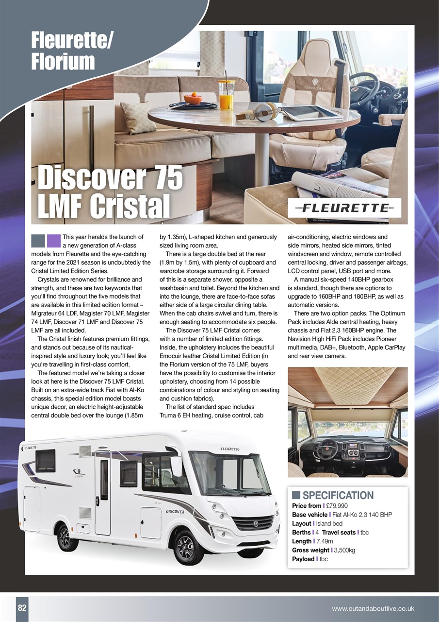 What Motorhome magazine Preview Pages