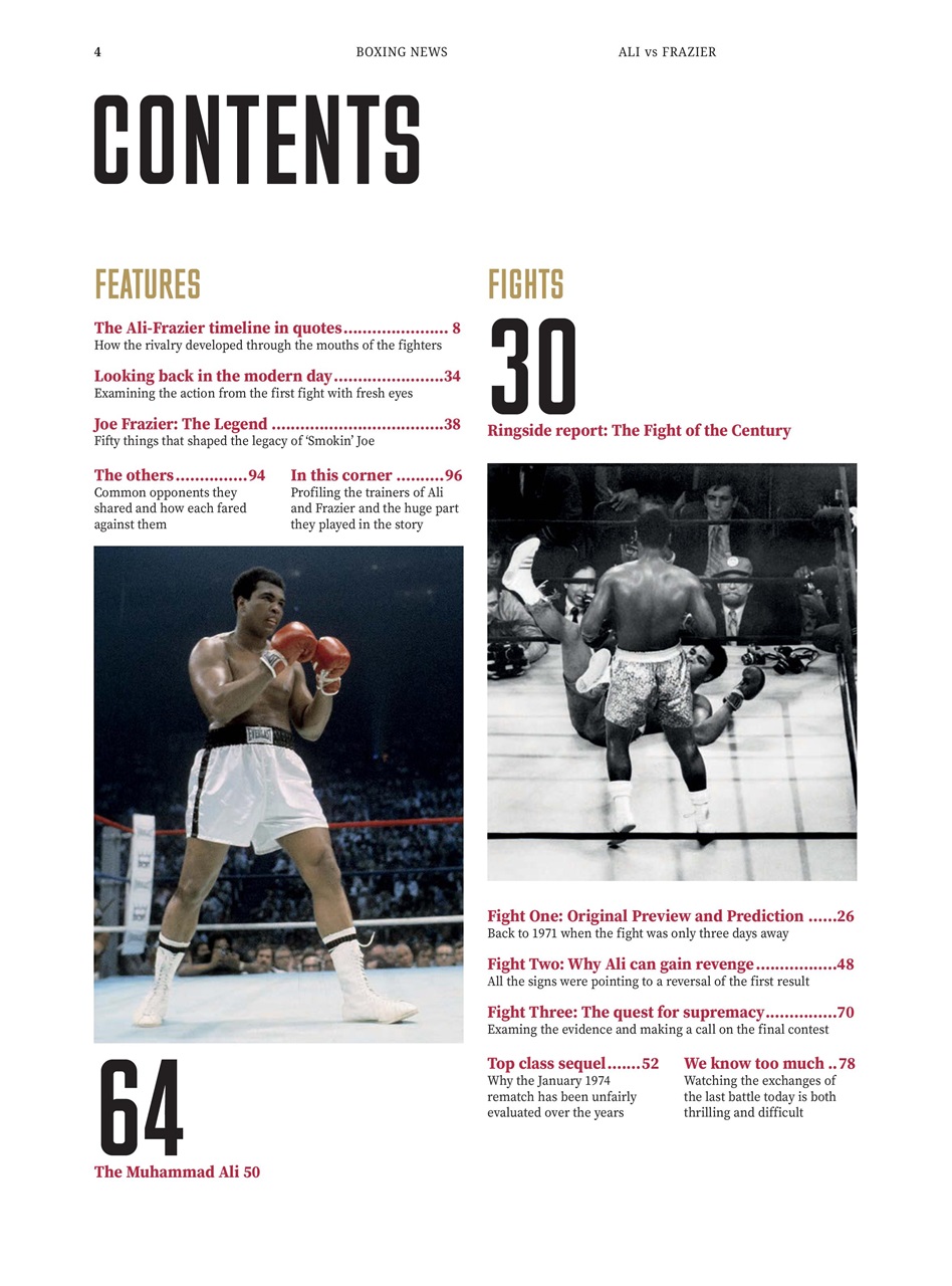 Boxing News Presents Preview Pages