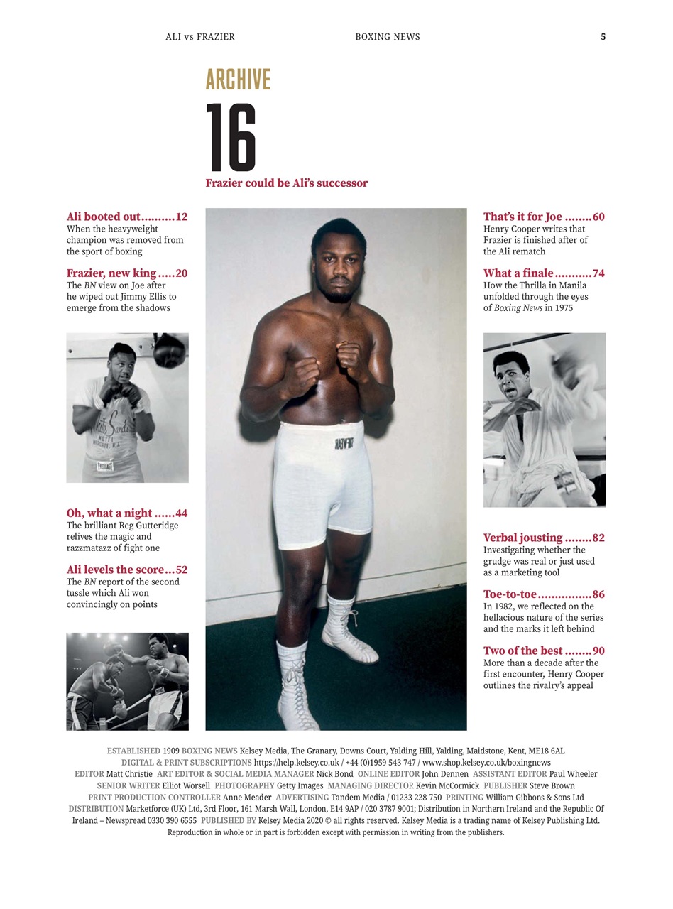 Boxing News Presents Preview Pages