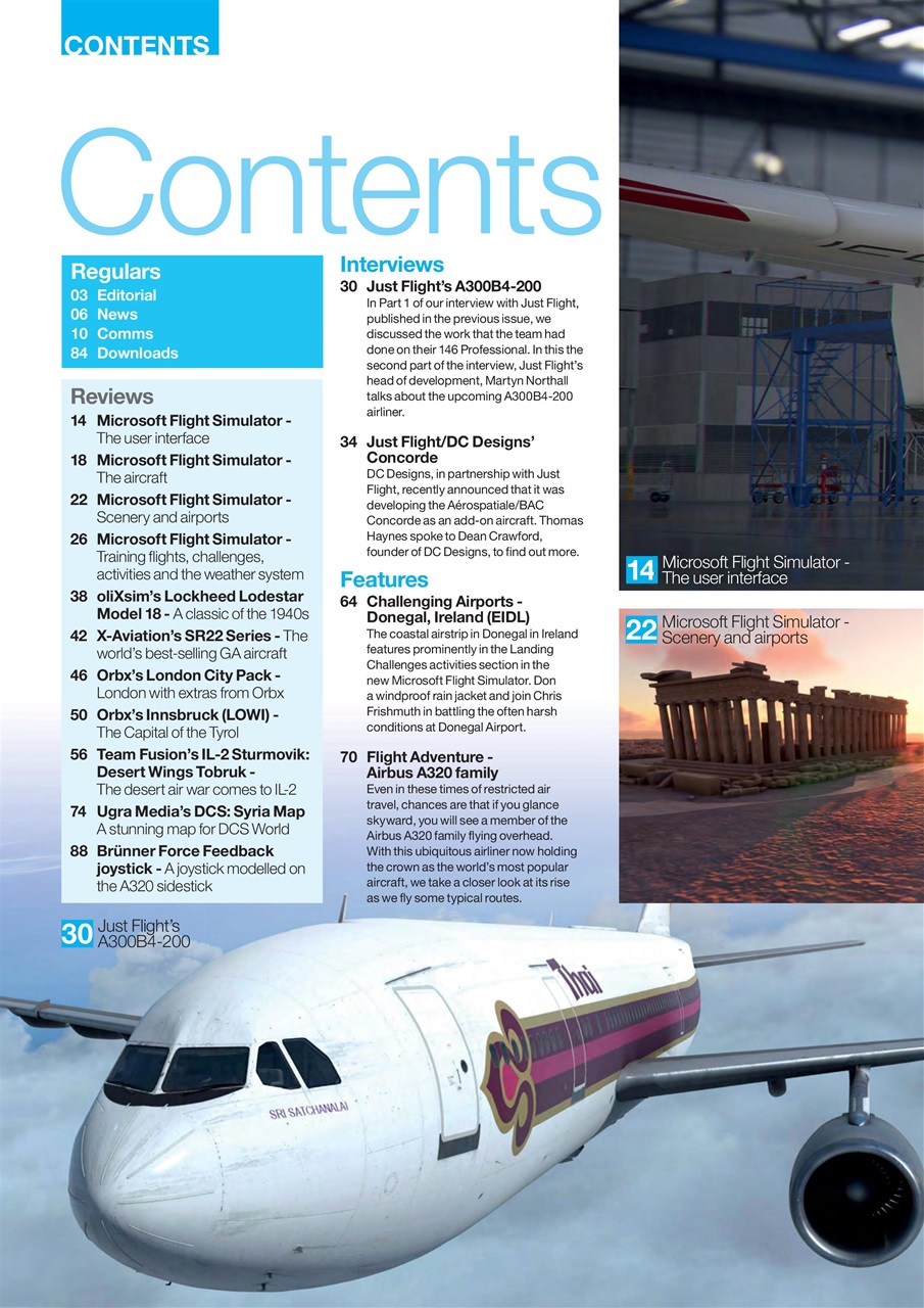 PC Pilot Preview Pages