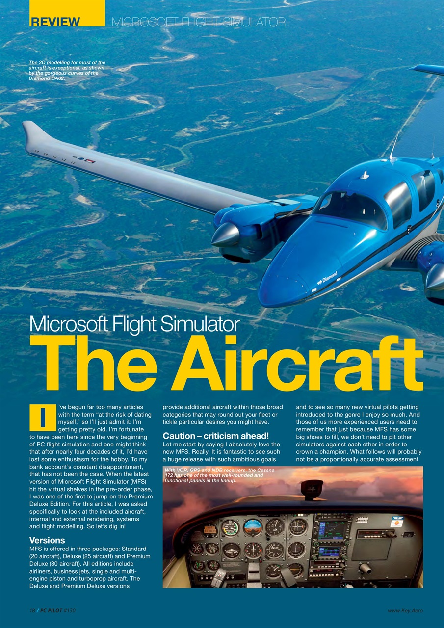 PC Pilot Preview Pages