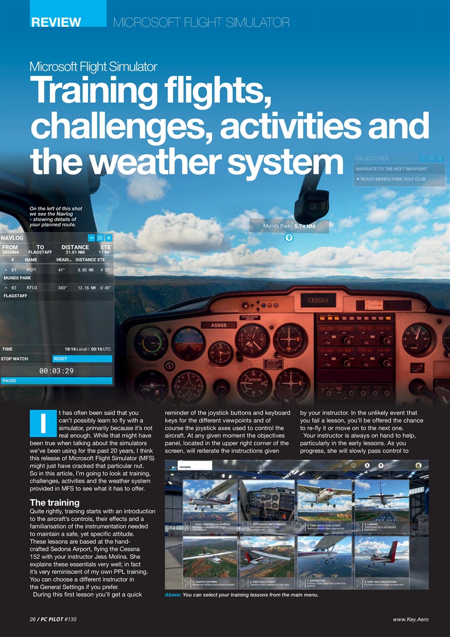 PC Pilot Preview Pages