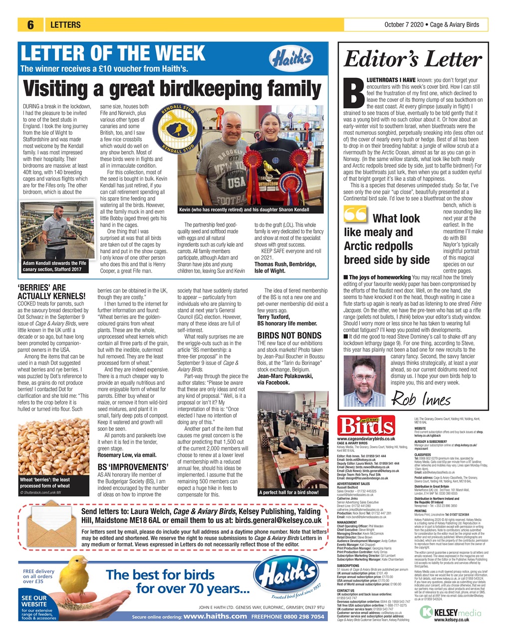 Cage & Aviary Birds Preview Pages