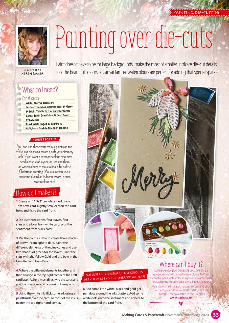 Making Cards & Papercraft Preview Pages