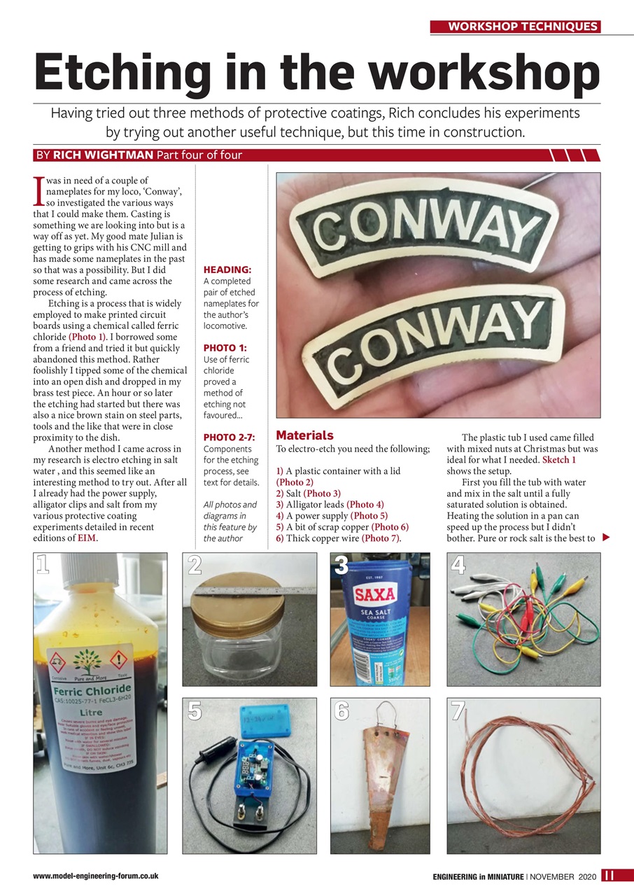 Engineering in Miniature Preview Pages