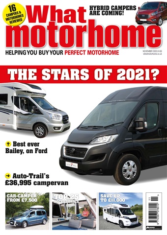 What Motorhome magazine issue November 2020 - The stars of 2021