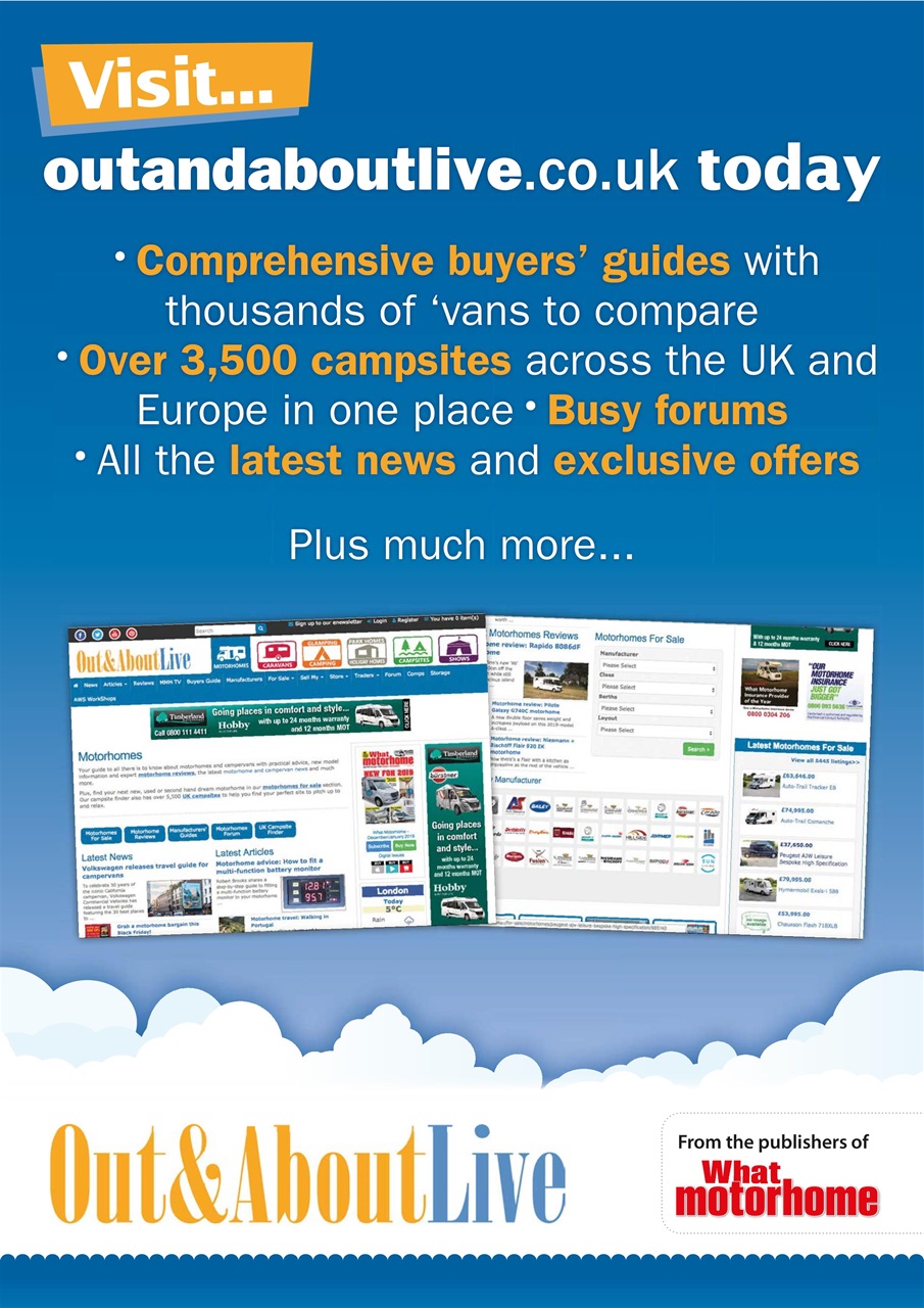 What Motorhome magazine Preview Pages