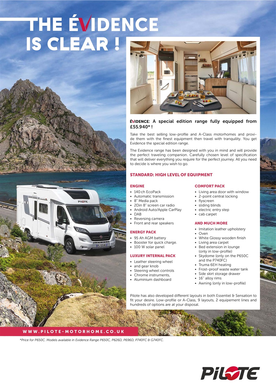 What Motorhome magazine Preview Pages