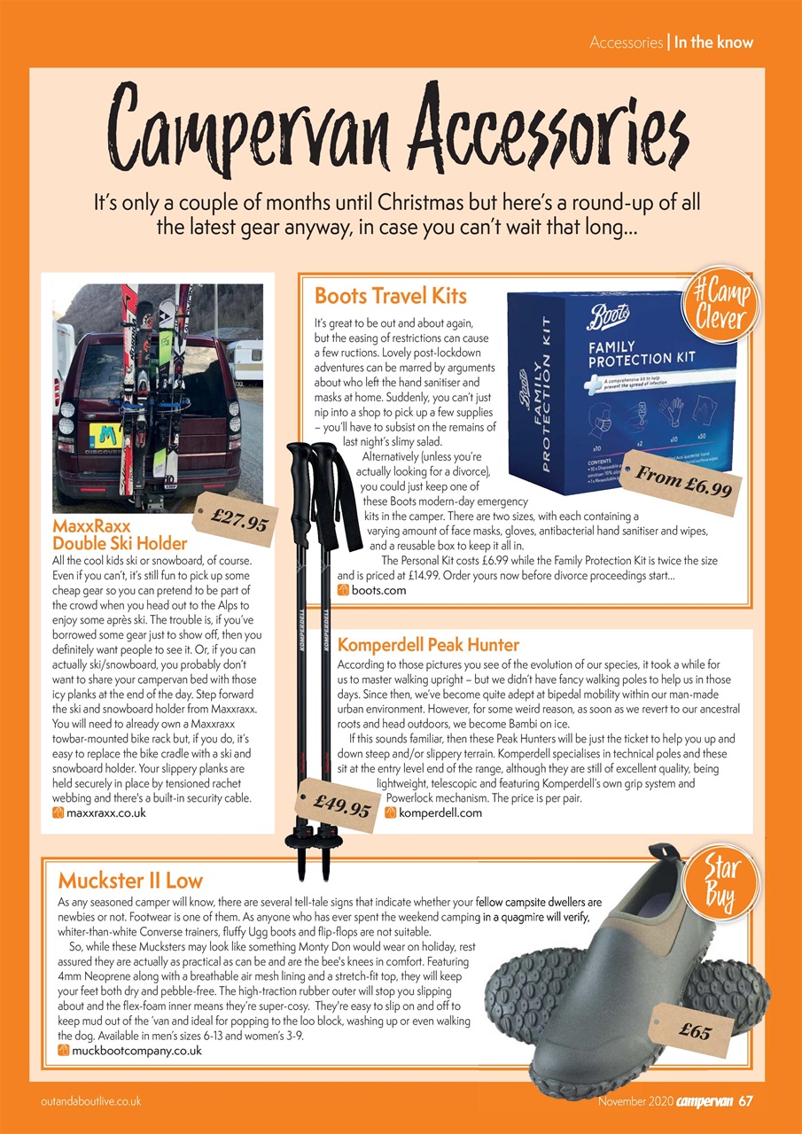 Campervan Preview Pages