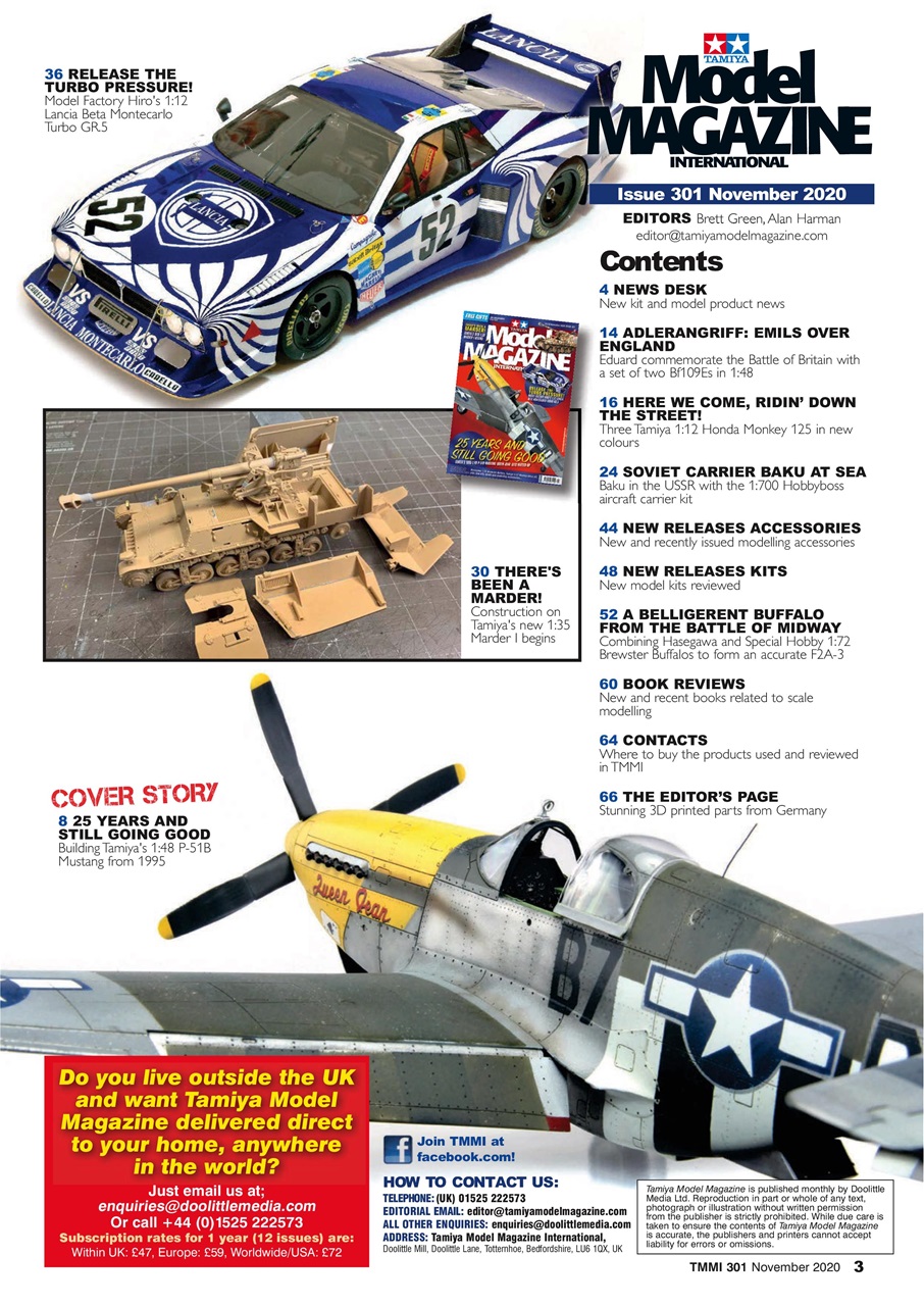 Tamiya Model Magazine Preview Pages