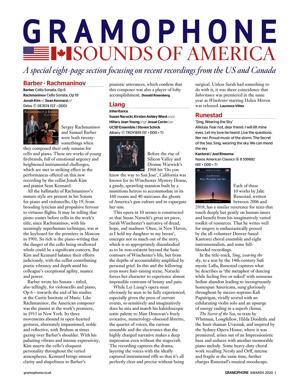 Gramophone Preview Pages