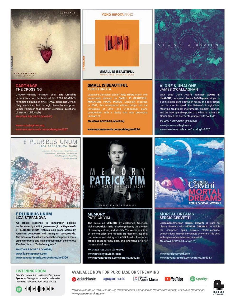 Gramophone Preview Pages