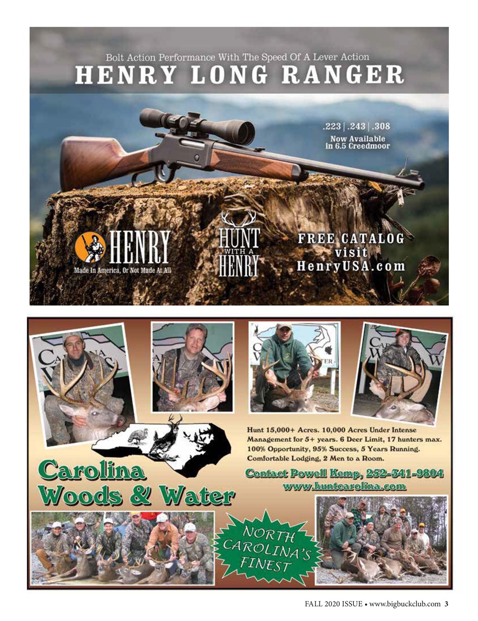 Northeast Big Bucks Preview Pages