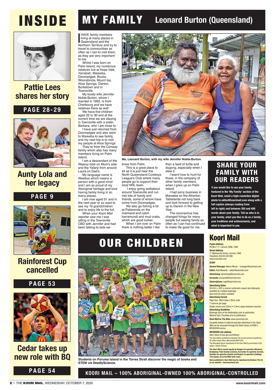 Koori Mail Preview Pages