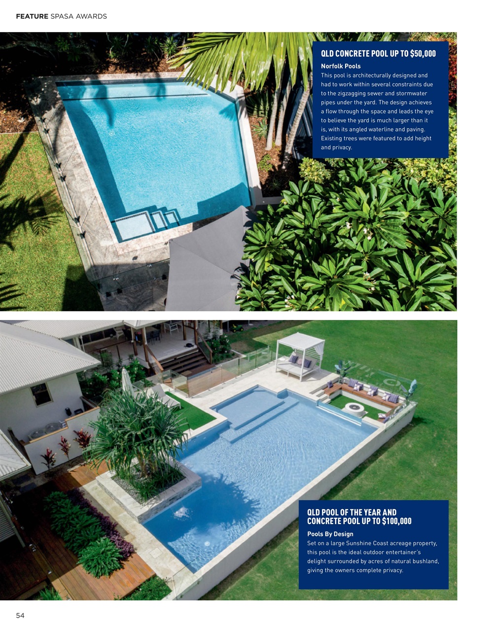 Poolside Showcase Preview Pages