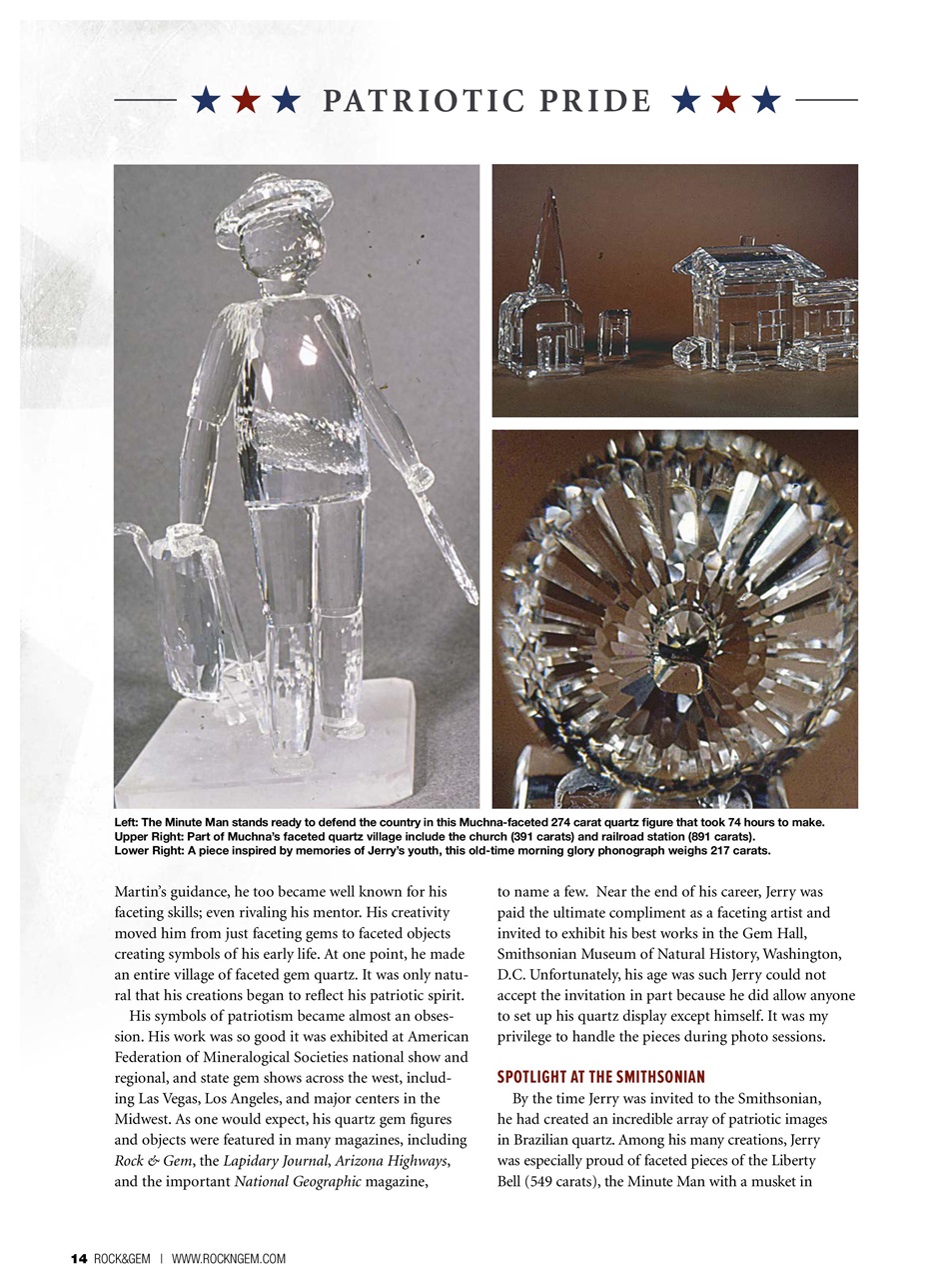 Rock&Gem Magazine Preview Pages
