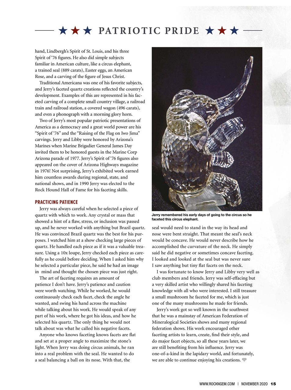 Rock&Gem Magazine Preview Pages