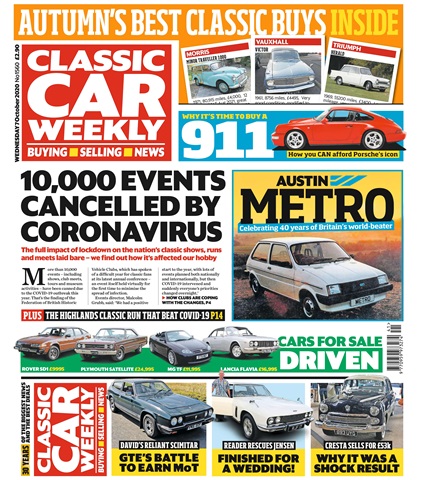 Classic Car Weekly issue 07 October 2020
